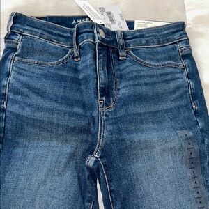 American Eagle Outfitters High Rise Blue Jeans